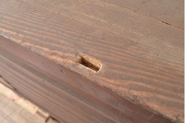 和製アンティーク　和モダンな空間づくりに活躍する、ヒノキ材製の収納箪笥(水屋箪笥、サイドボード)(R-047309)