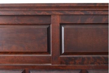 中古　北海道民芸家具　衣装盆付き　和洋どちらの空間にも合わせやすい3段重ねの洋服タンス(衣装箪笥、着物タンス、チェスト)(R-047312)