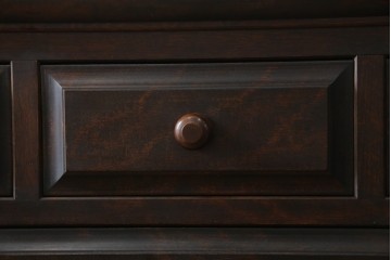 和製ヴィンテージ　民芸家具　モダンな佇まいが魅力的な松本民芸家具風のチェスト　(R-047314)