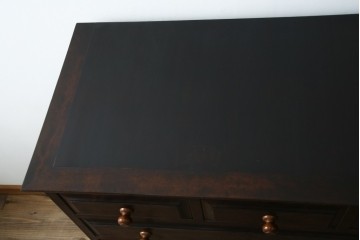 和製ヴィンテージ　民芸家具　モダンな佇まいが魅力的な松本民芸家具風のチェスト　(R-047314)