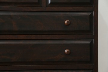 和製ヴィンテージ　民芸家具　モダンな佇まいが魅力的な松本民芸家具風のチェスト　(R-047314)