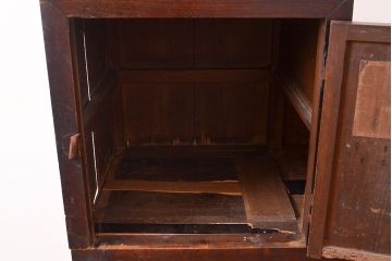 和製アンティーク　明治大正期　奥深い味わいが感じられる小振りなサイズの階段箪笥(時代箪笥)(R-047324)