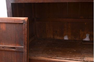 和製アンティーク　明治大正期　奥深い味わいが感じられる小振りなサイズの階段箪笥(時代箪笥)(R-047324)