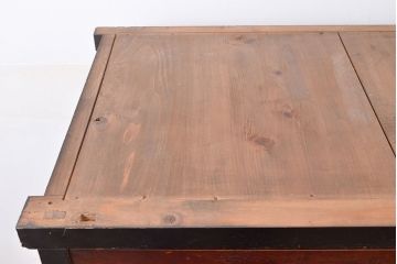 和製アンティーク　ヒノキ材の味わいがたっぷりと感じられる和タンス(引き出し、チェスト)(R-047326)