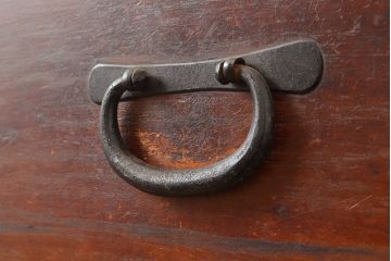 和製アンティーク　ヒノキ材の味わいがたっぷりと感じられる和タンス(引き出し、チェスト)(R-047326)