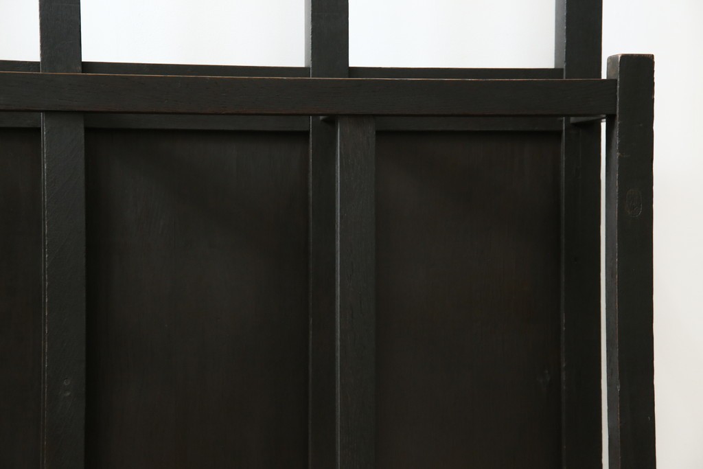 和製アンティーク　昭和初期　玄関の整理整頓や身支度に便利な傘立て&コートハンガー　(R-047329)