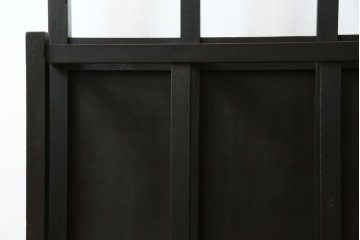 和製アンティーク　昭和初期　玄関の整理整頓や身支度に便利な傘立て&コートハンガー　(R-047329)