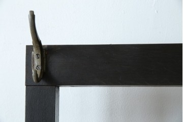 和製アンティーク　昭和初期　玄関の整理整頓や身支度に便利な傘立て&コートハンガー　(R-047329)