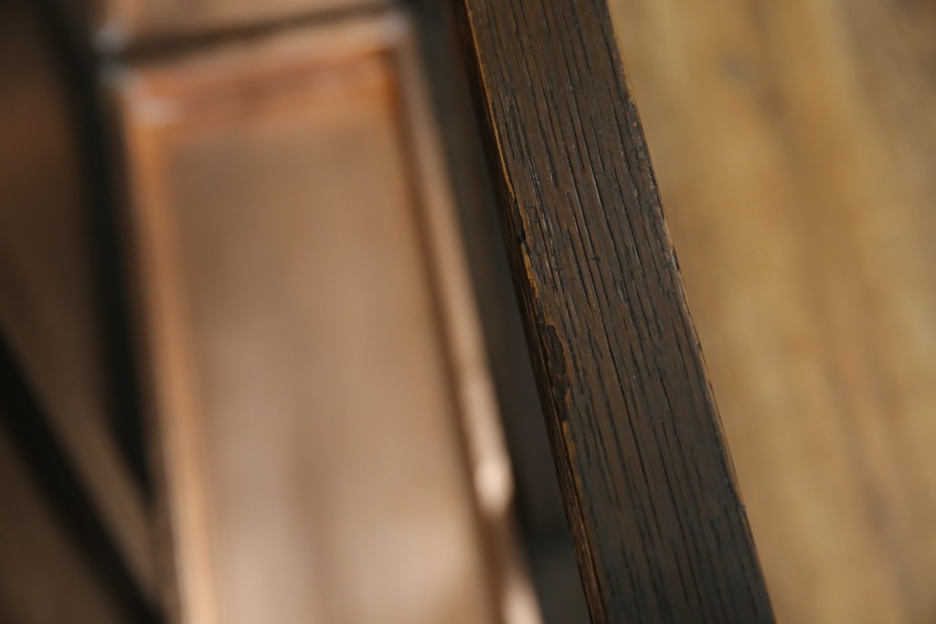 和製アンティーク　昭和初期　玄関の整理整頓や身支度に便利な傘立て&コートハンガー　(R-047329)