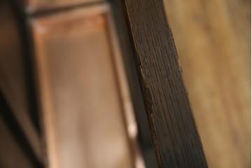 和製アンティーク　昭和初期　玄関の整理整頓や身支度に便利な傘立て&コートハンガー　(R-047329)