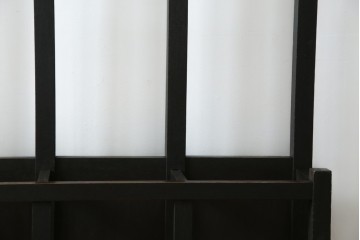 和製アンティーク　昭和初期　玄関の整理整頓や身支度に便利な傘立て&コートハンガー　(R-047329)