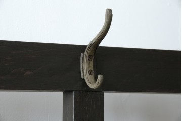 和製アンティーク　昭和初期　玄関の整理整頓や身支度に便利な傘立て&コートハンガー　(R-047329)