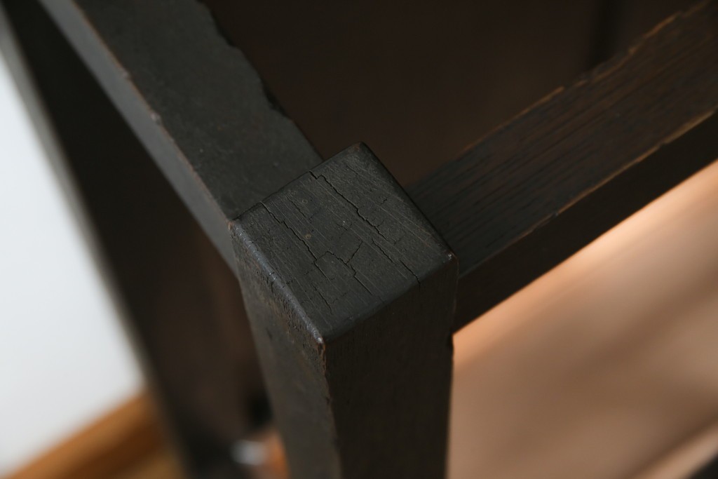 和製アンティーク　昭和初期　玄関の整理整頓や身支度に便利な傘立て&コートハンガー　(R-047329)