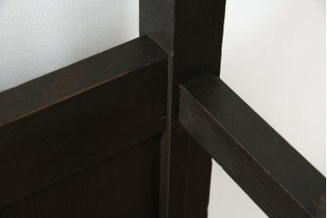 和製アンティーク　昭和初期　玄関の整理整頓や身支度に便利な傘立て&コートハンガー　(R-047329)