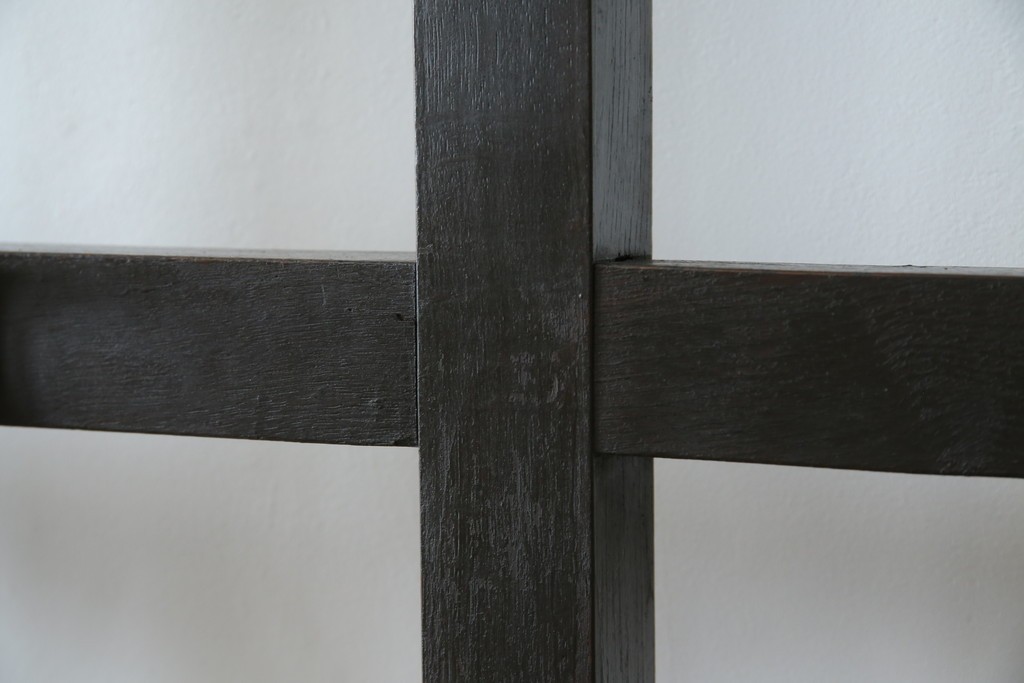 和製アンティーク　昭和初期　玄関の整理整頓や身支度に便利な傘立て&コートハンガー　(R-047329)