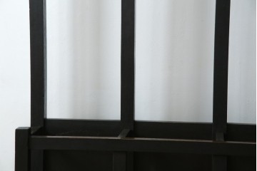 和製アンティーク　昭和初期　玄関の整理整頓や身支度に便利な傘立て&コートハンガー　(R-047329)