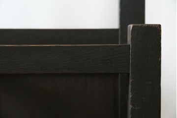 和製アンティーク　昭和初期　玄関の整理整頓や身支度に便利な傘立て&コートハンガー　(R-047329)