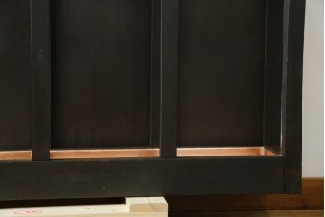 和製アンティーク　昭和初期　玄関の整理整頓や身支度に便利な傘立て&コートハンガー　(R-047329)