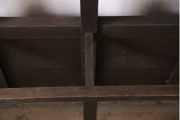 和製アンティーク　昭和初期　玄関の整理整頓や身支度に便利な傘立て&コートハンガー(カサ立て、スタンド、ハンガーフック)(R-047329)