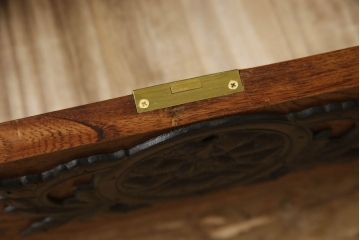 和製ヴィンテージ　岩谷堂箪笥　天板を付けてリメイク!迫力ある杢目が魅力のチェスト(箪笥、引き出し、和タンス、ローボード、ビンテージ)(R-047333)
