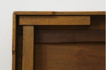 和製アンティーク　栓材　希少!レトロな雰囲気を盛り上げる折りたたみ式の雀卓(麻雀卓、折りたたみテーブル)(R-047342)