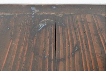 和製アンティーク　上質な空間づくりにおすすめ!前面にヒノキ材とケヤキ材を使った高級感漂う戸棚(収納棚、キャビネット)(R-047369)