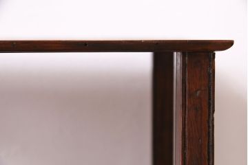 和製アンティーク　味わいがある、シンプルな松材製のラック(収納棚、飾り棚)(R-047376)