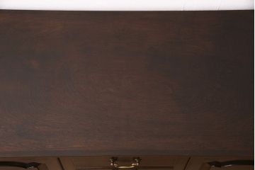 中古　松本民芸家具　クラシカルなデザインがお洒落なF型サイドボード(定価約53万円)(収納棚)(R-047395)