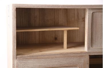 昭和レトロ　桐材　年月を重ねた味わい深さ漂う重ね箪笥(衣装箪笥、着物箪笥、整理箪笥、桐箪笥、桐たんす)(R-047401)