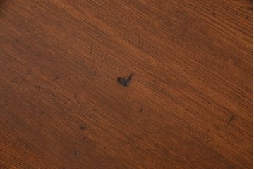 和製アンティーク　栓材　昭和初期　経年による木の味わいを存分に楽しめるちゃぶ台(座卓、ローテーブル、折りたたみテーブル)(R-047412)