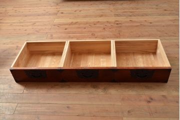 中古　民芸家具　岩谷堂箪笥　衣装盆付き　和モダンなお部屋にぴったりの箪笥サイドボード(ローボード、テレビ台)(R-047416)