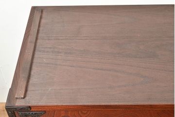 中古　民芸家具　岩谷堂箪笥　衣装盆付き　和モダンなお部屋にぴったりの箪笥サイドボード(ローボード、テレビ台)(R-047416)