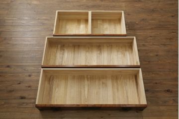 中古　民芸家具　岩谷堂箪笥　和モダンなリビングや寝室にぴったりの箪笥ローボード(リビングボード、テレビ台、テレビボード)(R-047417)