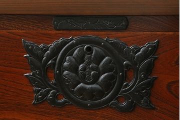 中古　民芸家具　岩谷堂箪笥　和モダンなリビングや寝室にぴったりの箪笥ローボード(リビングボード、テレビ台、テレビボード)(R-047417)