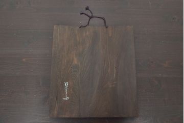 鐵秀作　木製翁面(木彫、彩色、能面、銀座和光)(R-047428)