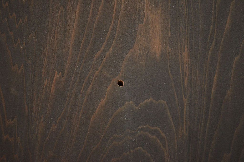 鐵秀作　木製翁面(木彫、彩色、能面、銀座和光)(R-047428)