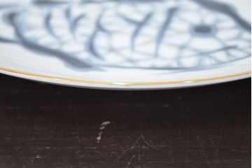 昭和レトロ　名陶(MEITO)　魚図　ケーキ皿セット(洋食器)(R-047429)