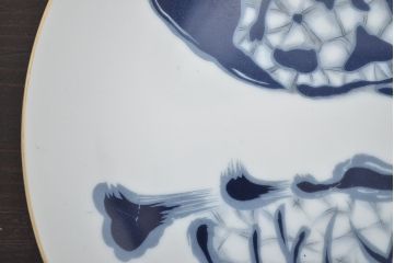 昭和レトロ　名陶(MEITO)　魚図　ケーキ皿セット(洋食器)(R-047429)