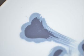 昭和レトロ　名陶(MEITO)　魚図　ケーキ皿セット(洋食器)(R-047429)