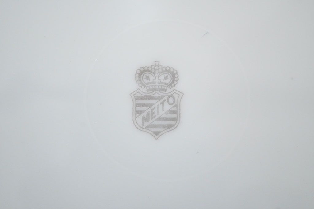 昭和レトロ　名陶(MEITO)　魚図　ケーキ皿セット(洋食器)(R-047429)