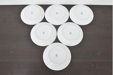 昭和レトロ　名陶(MEITO)　魚図　ケーキ皿セット(洋食器)(R-047429)