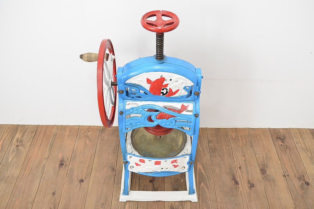 GW限定1000円引！レトロアンティーク♪かき氷機　手動　骨董品　ヴィンテージ GW限定1000円引！レトロアンティーク♪かき氷機 手動 骨董品