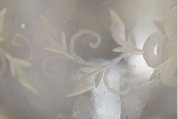 江戸ガラス　切子盃(ギヤマン、ぎやまん、吹きガラス、杯)(R-047438)