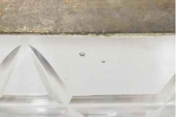 昭和初期　古い切子ガラス　アイスペール(氷入れ、アイスバスケット)(R-047439)
