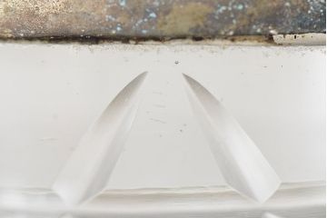 昭和初期　古い切子ガラス　アイスペール(氷入れ、アイスバスケット)(R-047439)