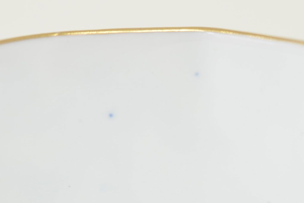 イギリス　1898年　ロイヤルクラウンダービー　印判花籠図　モカカップ&ソーサー(ROYAL CROWN DERBY、洋食器)(R-047442)