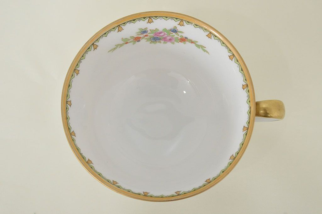 オールドノリタケ　カップ&ソーサー　ケーキ皿など3点(洋食器、Noritake)(R-047443)