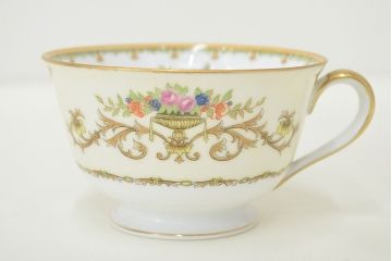 オールドノリタケ　カップ&ソーサー　ケーキ皿など3点(洋食器、Noritake)(R-047443)