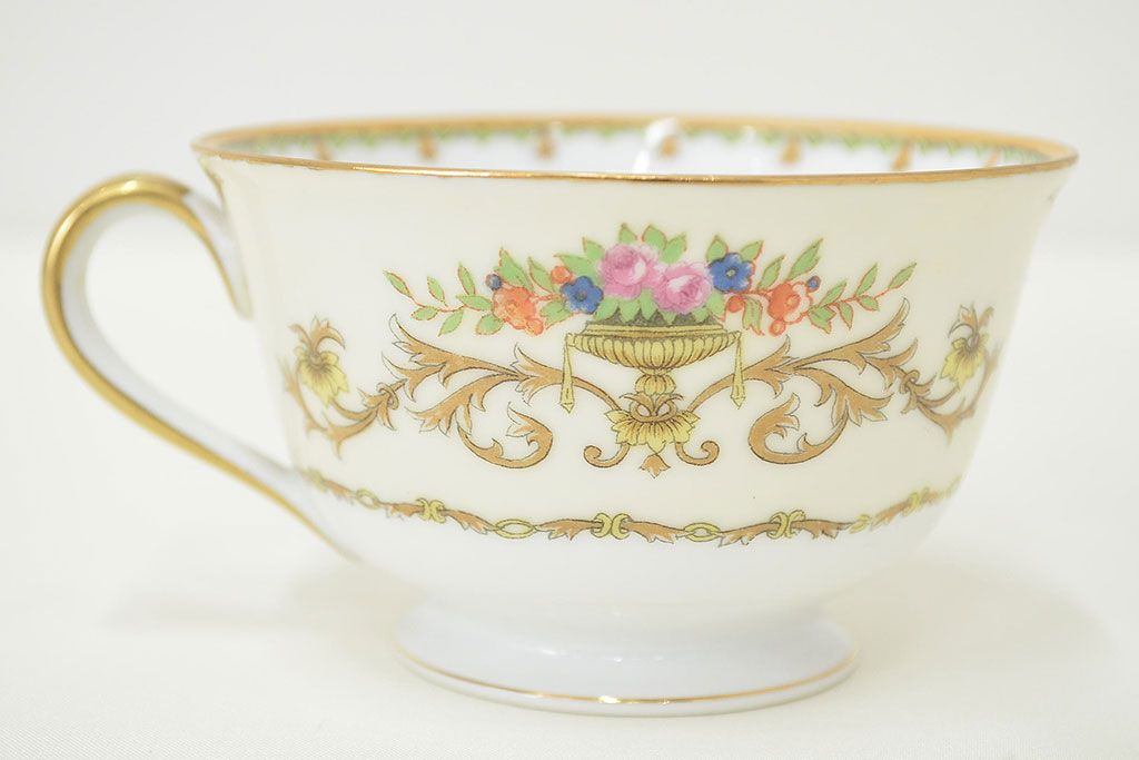 オールドノリタケ　カップ&ソーサー　ケーキ皿など3点(洋食器、Noritake)(R-047443)