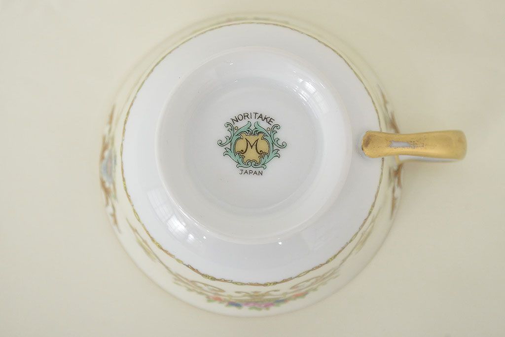 オールドノリタケ　カップ&ソーサー　ケーキ皿など3点(洋食器、Noritake)(R-047443)